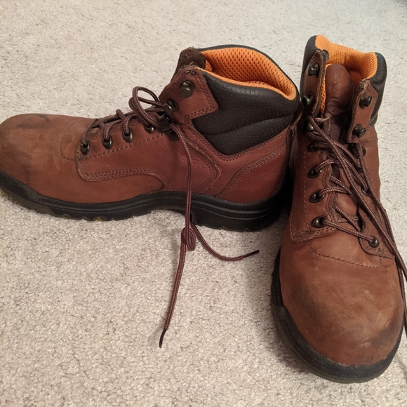 ladies timberland steel toe boots